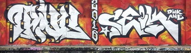 Graffiti Wall - Photo by GerdemGerdem - 3bal, ceik, crew