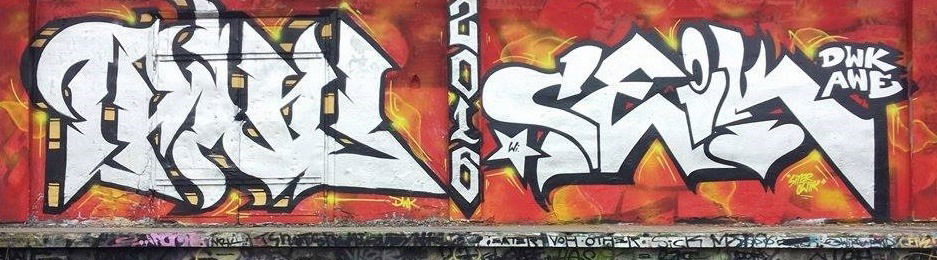 Graffiti Wall - Photo by GerdemGerdem - 3bal, ceik, crew