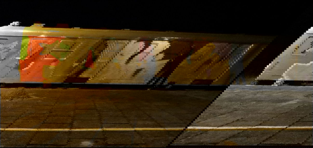 Graffiti Train in Gmina Sokó?Ka - Photo by GerdemGerdem