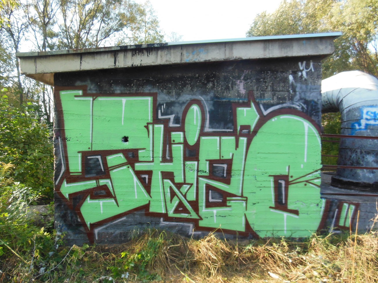 Graffiti Wall in Niemcy - Photo by GerdemGerdem (2015)