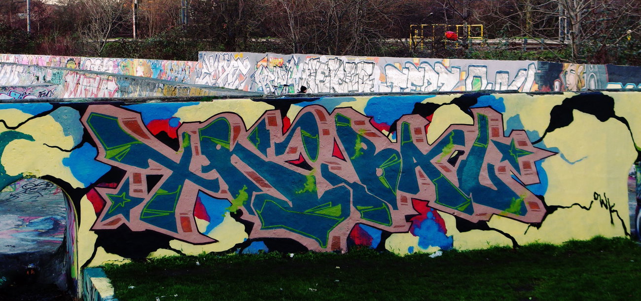 Graffiti Wall - Photo by GerdemGerdem (2017)