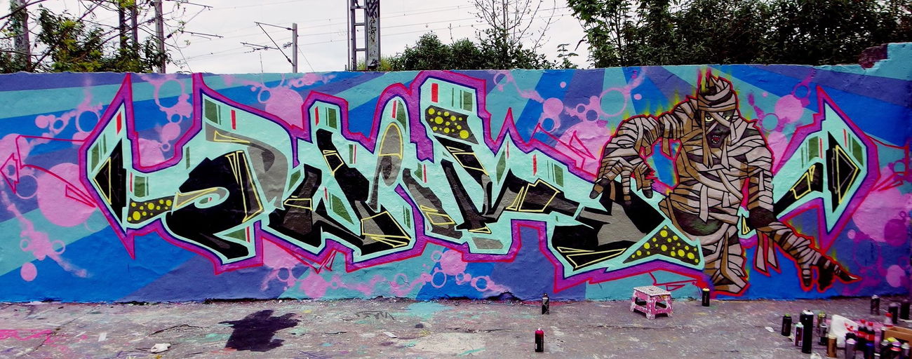 Graffiti Wall - Photo by GerdemGerdem (2017)