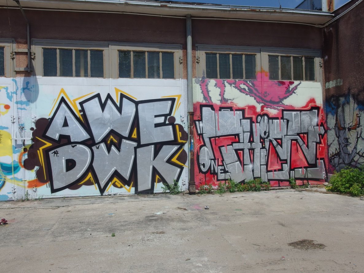 Graffiti Wall in Malta - Photo by GerdemGerdem