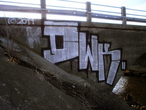 Graffiti Bombing - Photo by GerdemGerdem