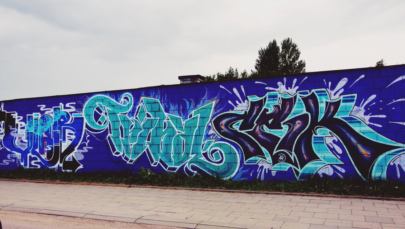 Graffiti Wall - Photo by GerdemGerdem - vler, tribal, ceik (2016)