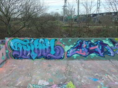 Graffiti Wall - Photo by GerdemGerdem