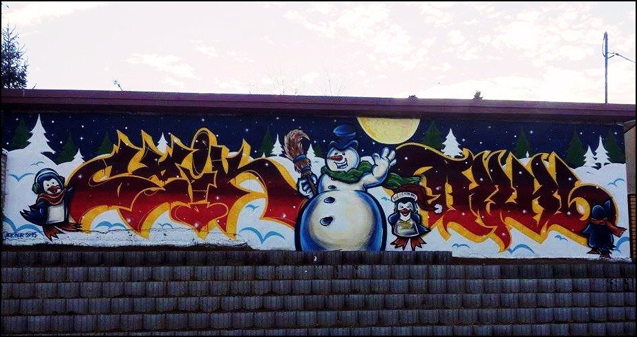 Graffiti Wall - Photo by GerdemGerdem