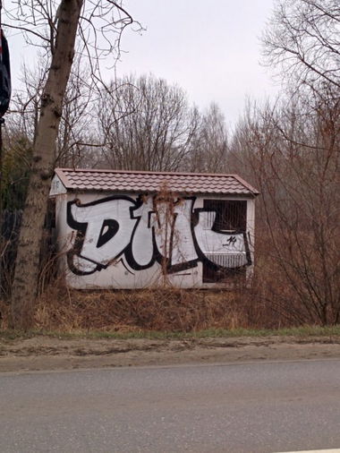 Graffiti Bombing in Bia?ystok - Photo by GerdemGerdem
