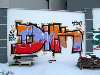 Graffiti Wall in Gmina Sokó?Ka - Photo by GerdemGerdem