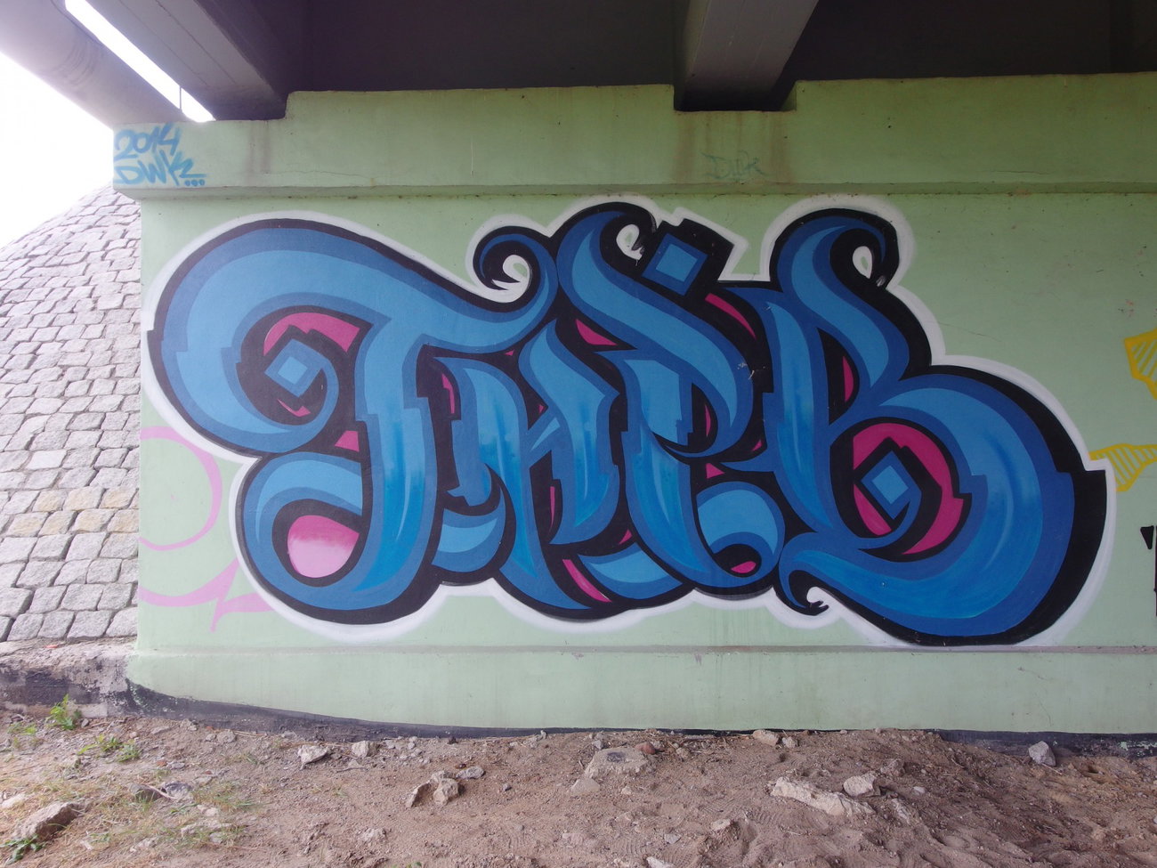 Graffiti Wall in Wasilkow - Photo by GerdemGerdem - tribal, dwk