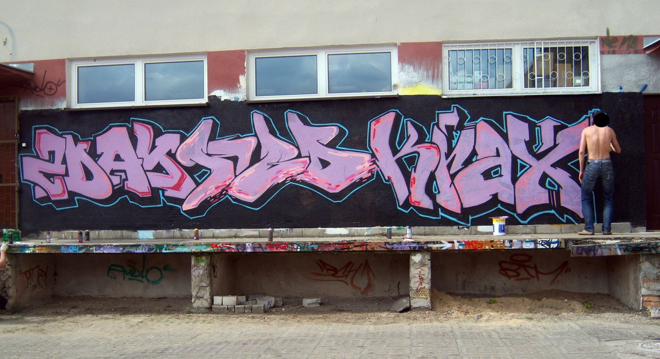 Graffiti Wall in Bialystok - Photo by GerdemGerdem - 2day, wzd, krax