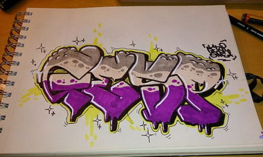 Graffiti Wall - Photo by GespOne