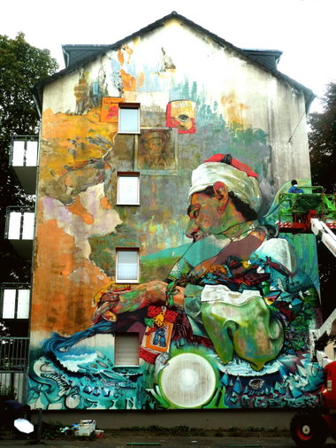 Graffiti Wall - Photo by Gestern - Köln, City, Leaks