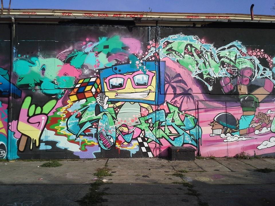 Graffiti in Magdeburg - Photo by GetHigh - Meeting, of, styles