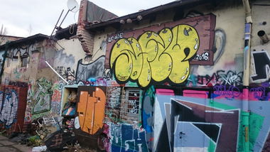 Graffiti Wall in Dresden - Photo by GetHigh - Sofly