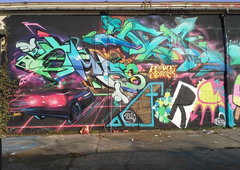 Graffiti in Magdeburg - Photo by GetHigh - Meeting, of, styles
