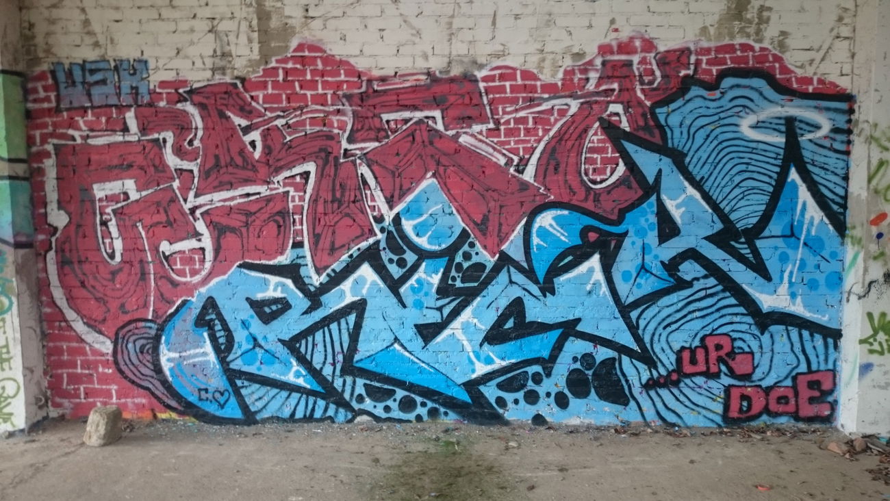 Graffiti Wall in Dresden - Photo by GetHigh - Ergo, rick, sofly