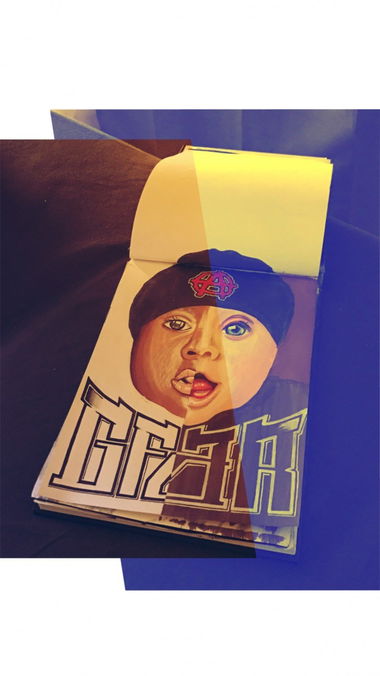 Graffiti Sketch in Berlin - Photo by Gfahr - Gfahr, GDS, gds (2017)