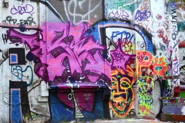 Graffiti Wall in Hamburg - Photo by Ghettobelini - BLOCK (2013)