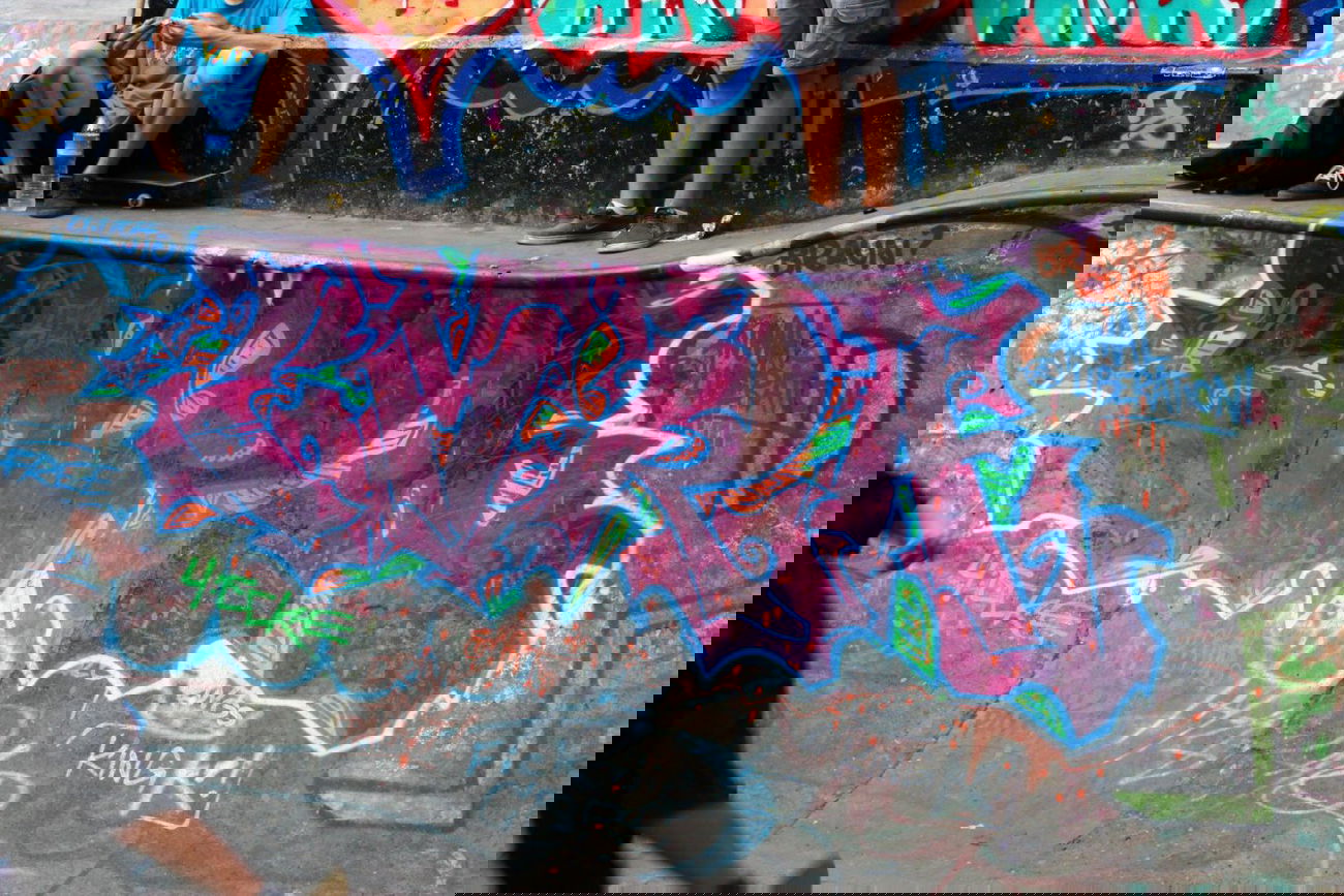 Graffiti Bombing - Photo by Ghettobelini - EMRA, SRF (2013)