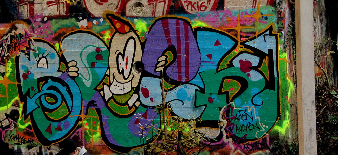 Graffiti Wall - Photo by Ghettobelini (2014)