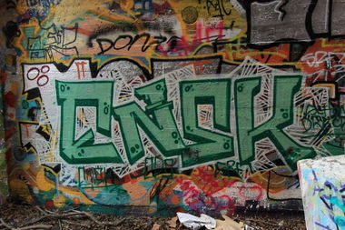 Graffiti Wall in Hamburg - Photo by Ghettobelini - Ensk, Srf, Cpc (2015)