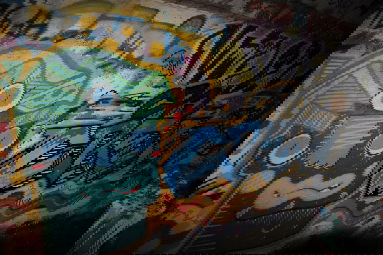 Graffiti Wall in Hamburg - Photo by Ghettobelini - CPC, Ensk, Rasur (2014)