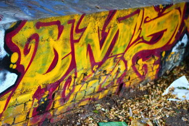 Graffiti Wall in Hamburg - Photo by Ghettobelini - PMZ, SRF (2013)