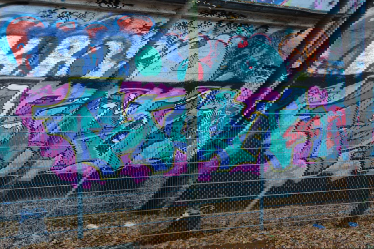 Graffiti Wall in Hamburg - Photo by Ghettobelini - Fonzer