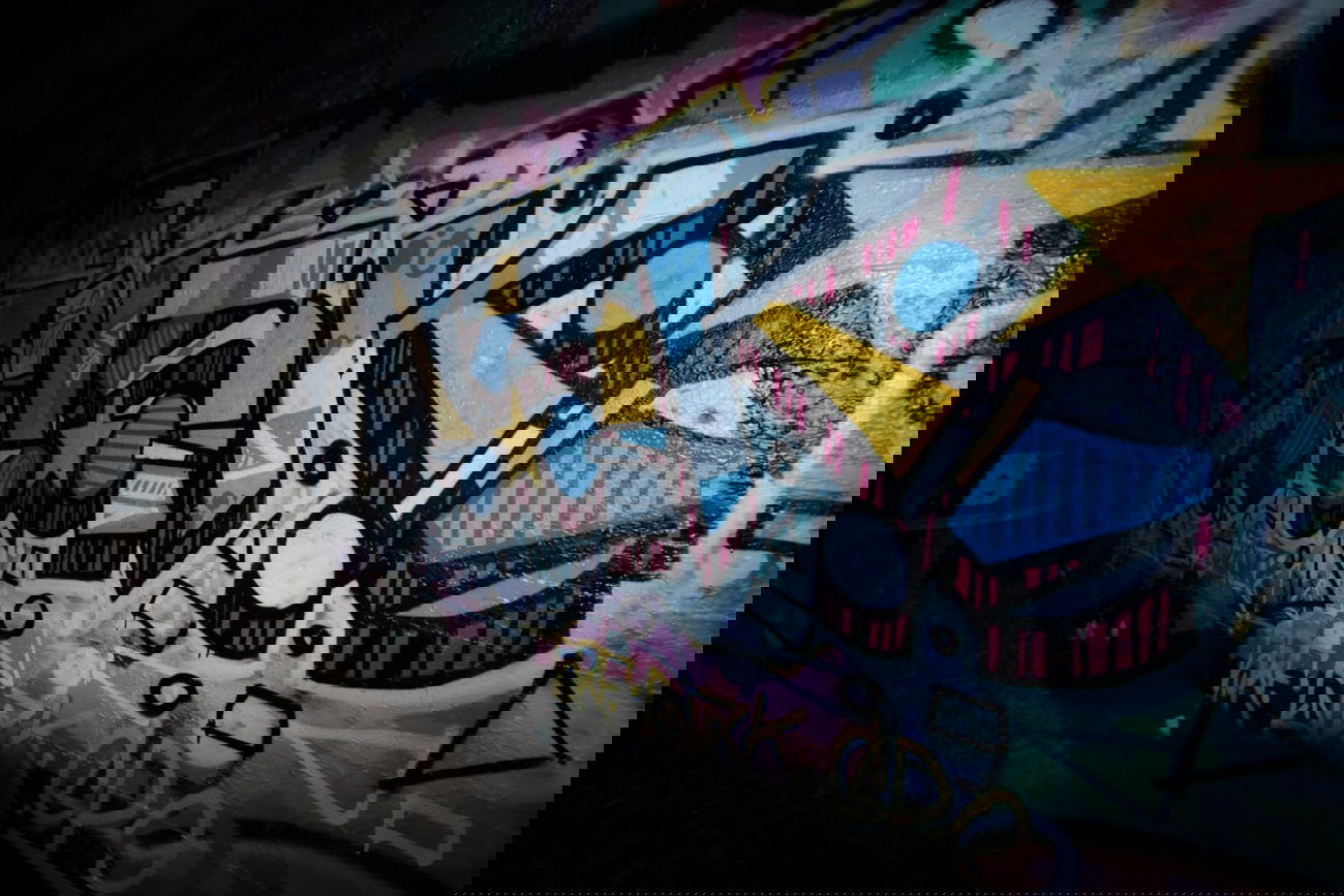 Graffiti Wall in Hamburg - Photo by Ghettobelini - Ensk