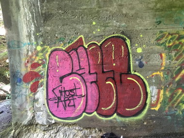 Graffiti Wall - Photo by GhostArt - throwwie (2016)