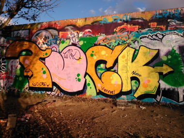 Graffiti Wall - Photo by Ghostwritter