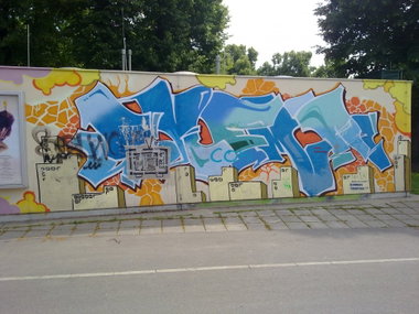 Graffiti Wall in Austria - Photo by Ghostwritter