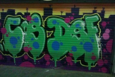 Graffiti Wall in Hamburg - Photo by Ghostwritter