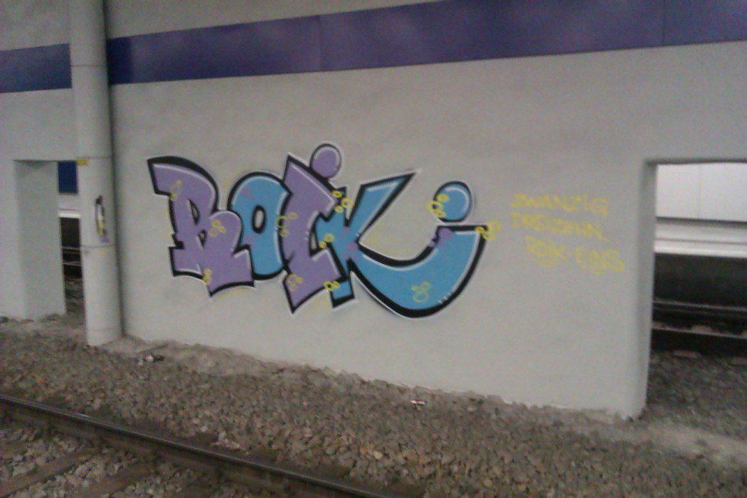 Graffiti Bombing in Vienna - Photo by Ghostwritter