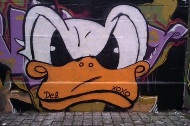 Graffiti Wall in Vienna - Photo by Ghostwritter