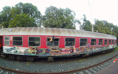 Graffiti Train - Photo by Ghostwritter