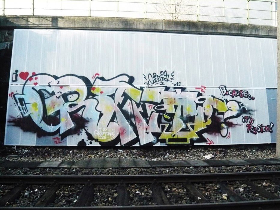 Graffiti Bombing - Photo by Ghostwritter
