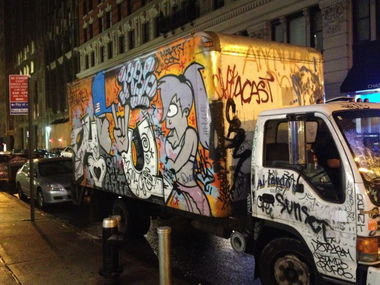 Graffiti Artwork in NYC - Photo by Ghostwritter