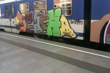 Graffiti Wall in Vienna - Photo by Ghostwritter