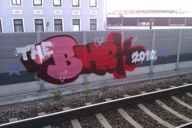 Graffiti Bombing in Vienna - Photo by Ghostwritter