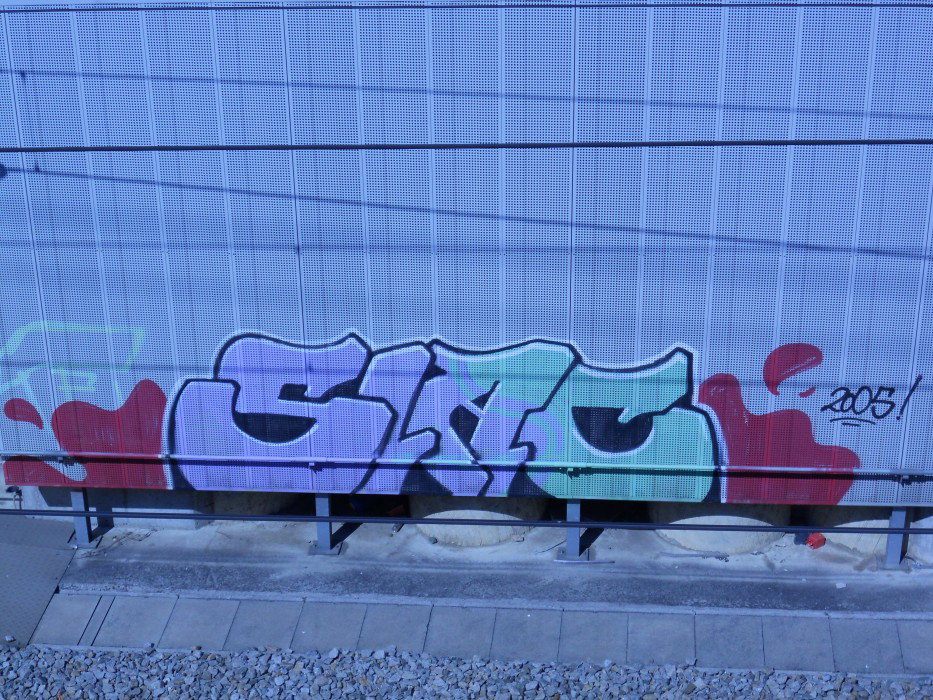 Graffiti Bombing in Vienna - Photo by Ghostwritter