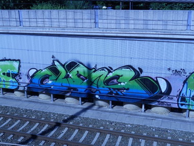 Graffiti Bombing in Vienna - Photo by Ghostwritter