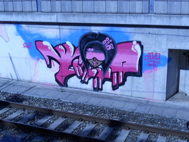 Graffiti Wall in Vienna - Photo by Ghostwritter