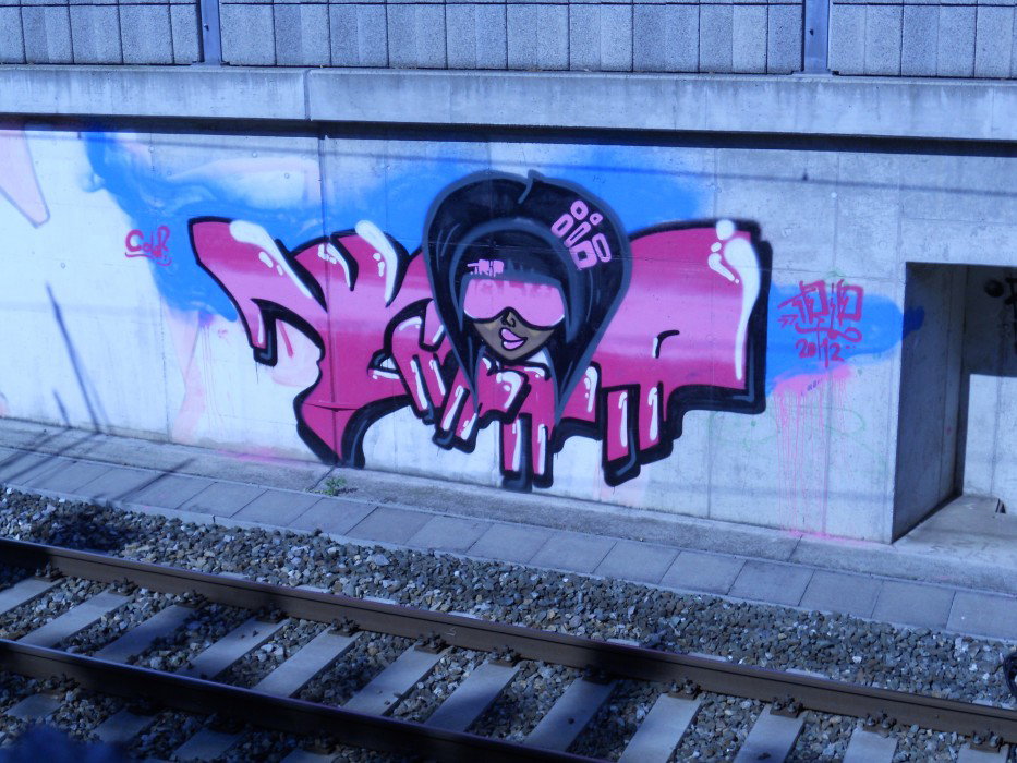 Graffiti Wall in Vienna - Photo by Ghostwritter
