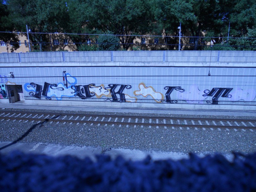 Graffiti Bombing - Photo by Ghostwritter
