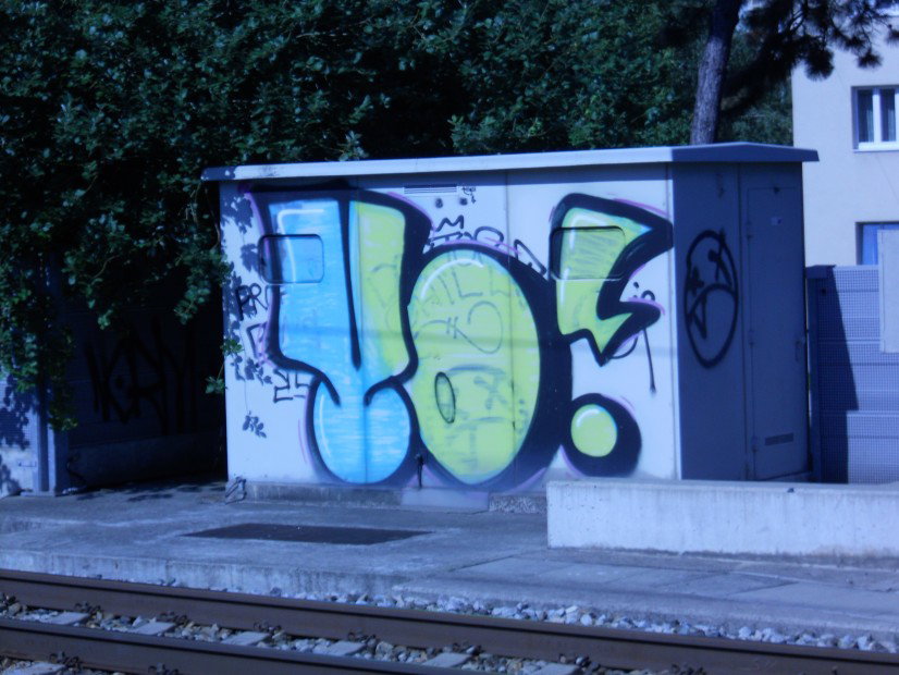 Graffiti Bombing in Vienna - Photo by Ghostwritter