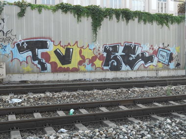 Graffiti Street Art in Vienna - Photo by Ghostwritter