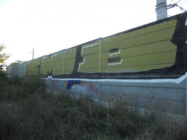 Graffiti Bombing - Photo by Ghostwritter