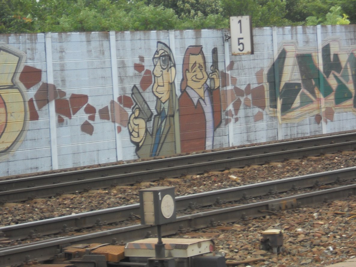 Graffiti Bombing - Photo by Ghostwritter